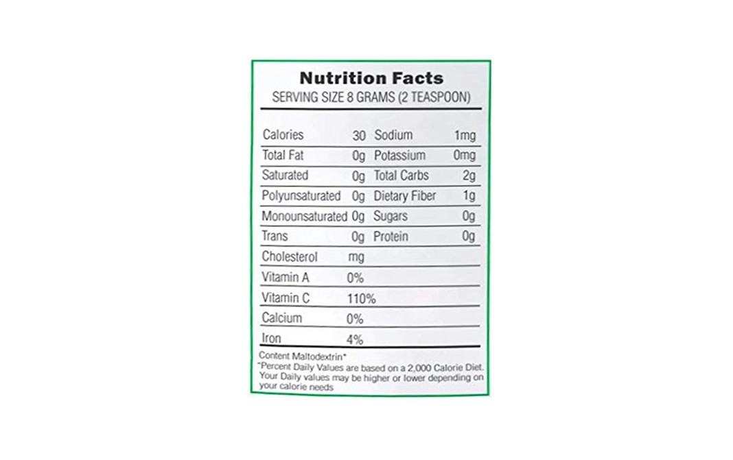 Nature's Gift Spray-Dried Lemon Powder    Pack  500 grams